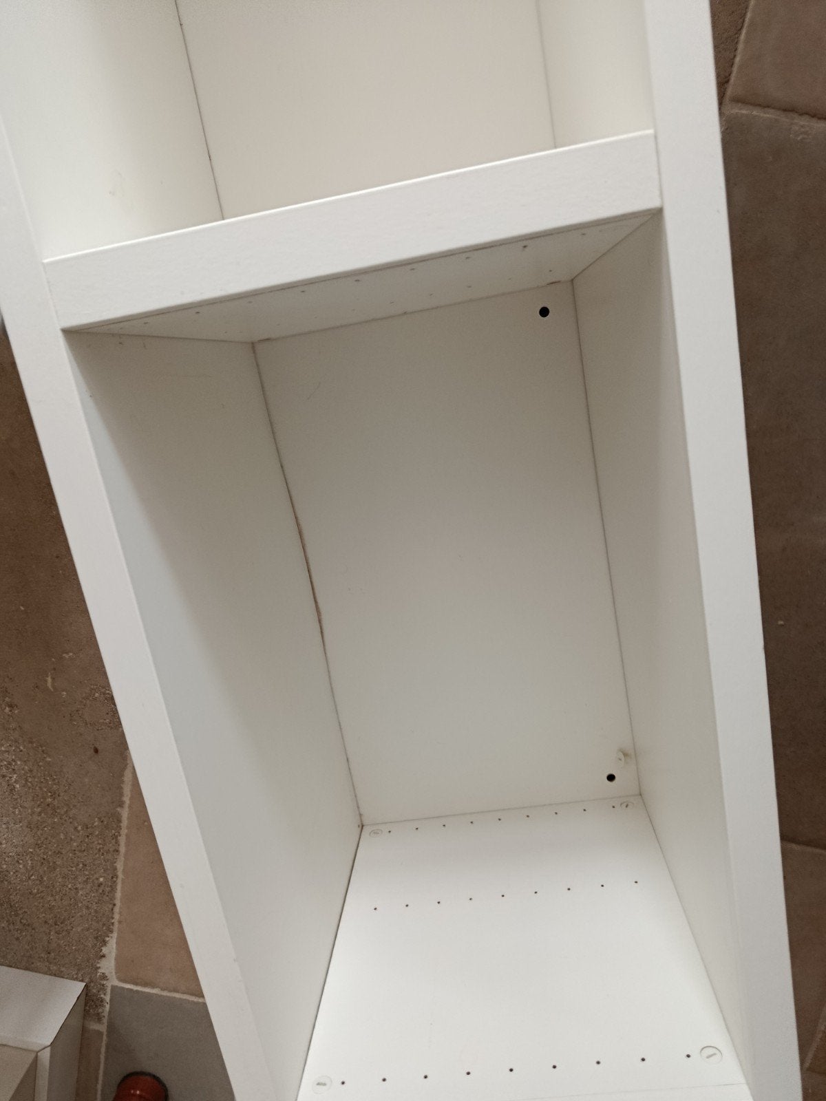 Ikea Lack plank/kastje met lichte waterschade (gratis), Ophalen, Gebruikt