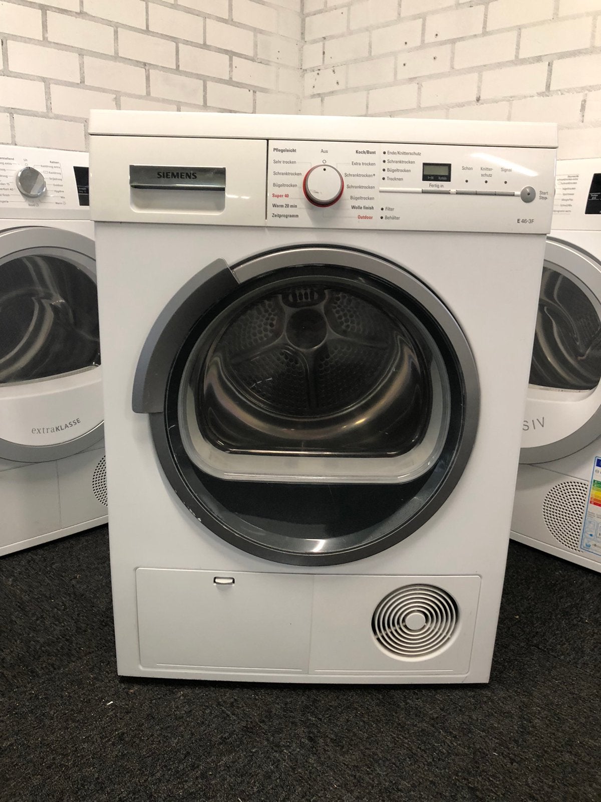 €179 MET GARANTIE condensdroger Siemens 7kg VENLO ROERMOND, Ophalen, 6 tot 8 kg, Minder dan 85 cm, Zo goed als nieuw