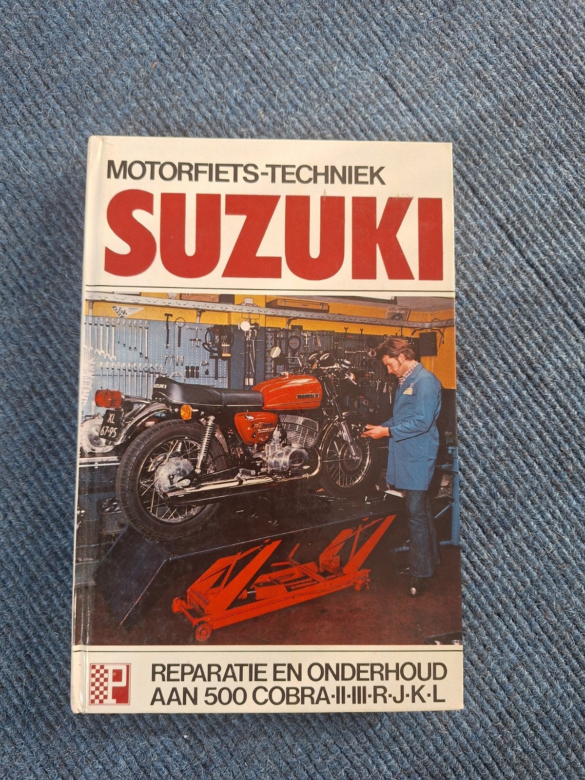 repatatie boeken Suzuki T en GT500 en GS 550, GS 750, Motoren, Ophalen, Gebruikt