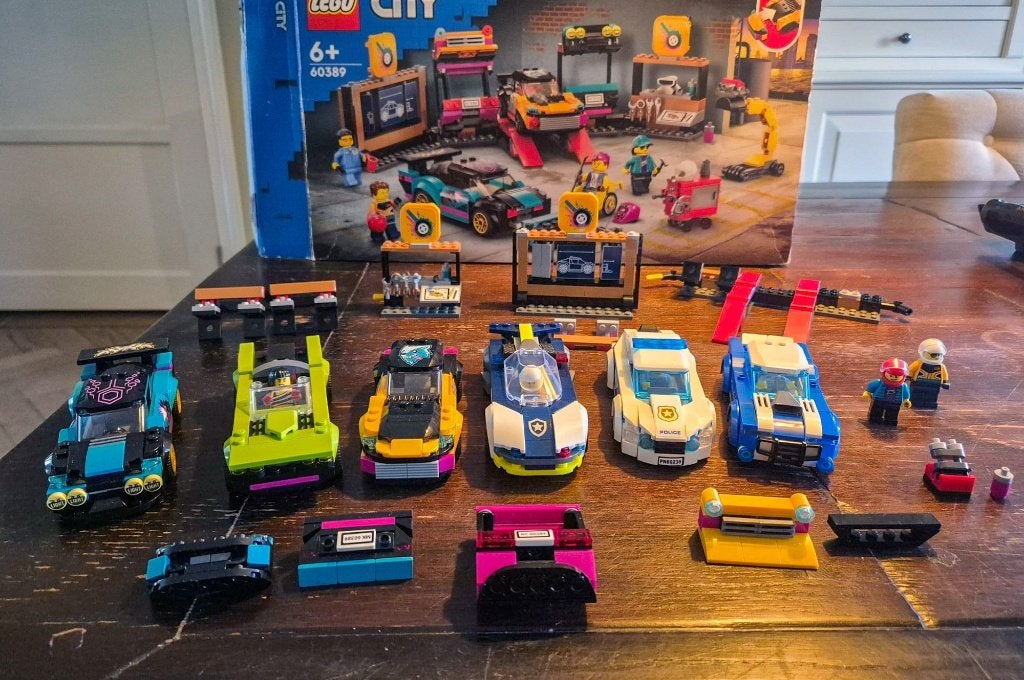 LEGO City Garage voor aanpasbare auto's - 60389, City, Inclusief extra onderdelen, Lego, Ophalen of Verzenden
