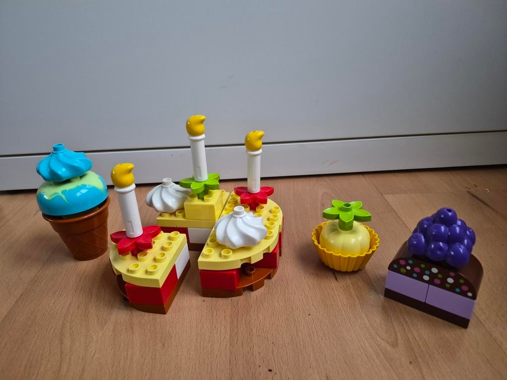 Lego Duplo Taart en IJsje Speelset, Ophalen of Verzenden, Gebruikt, Jongen of Meisje