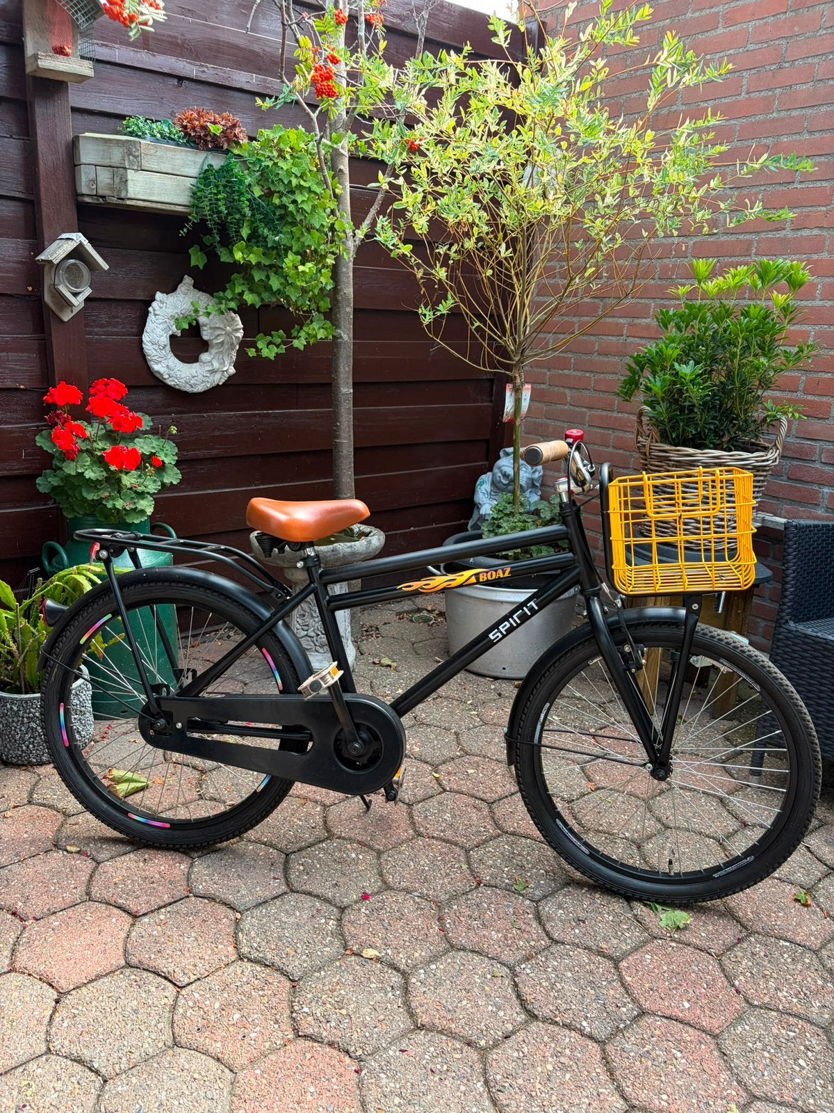 Jongensfiets spirit Boaz 22 inch, Ophalen, Gebruikt, 22 inch