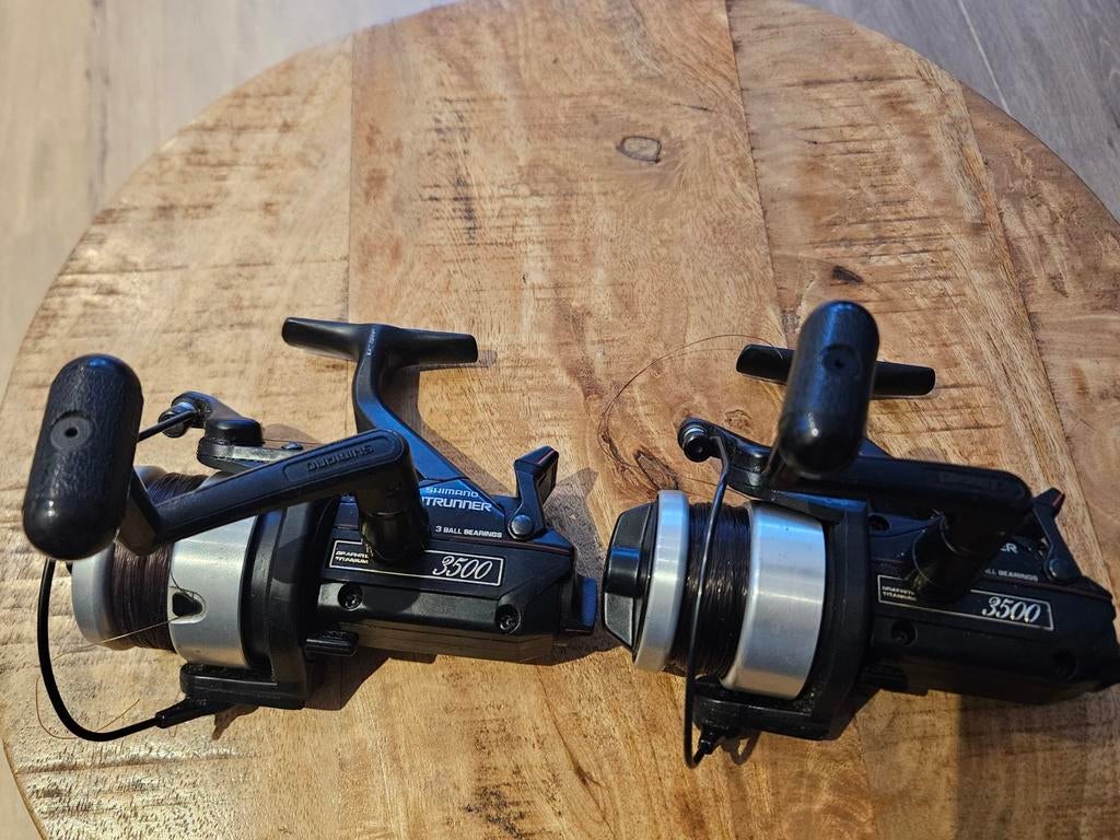 2 x Shimano 3500., Ophalen of Verzenden, Molen