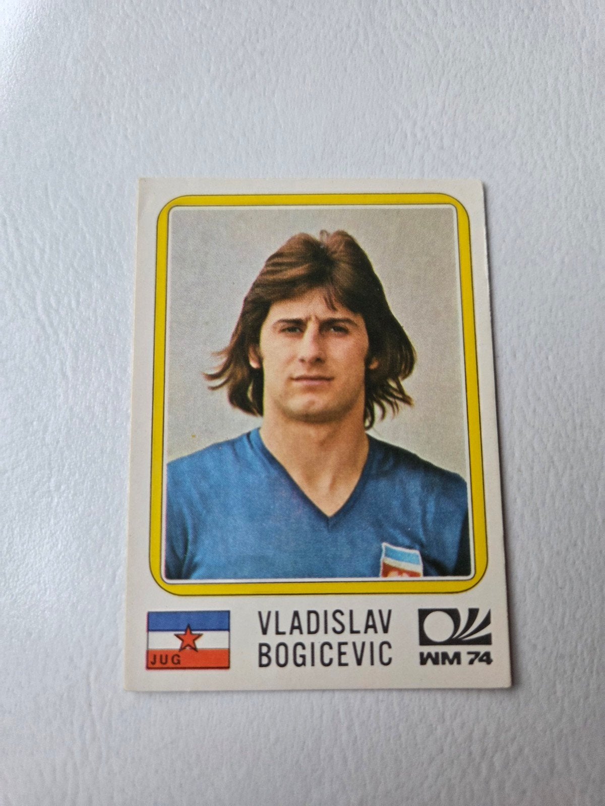 Panini WK 74, Hobby en Vrije tijd, Stickers en Plaatjes, Ophalen of Verzenden, Zo goed als nieuw, Sticker