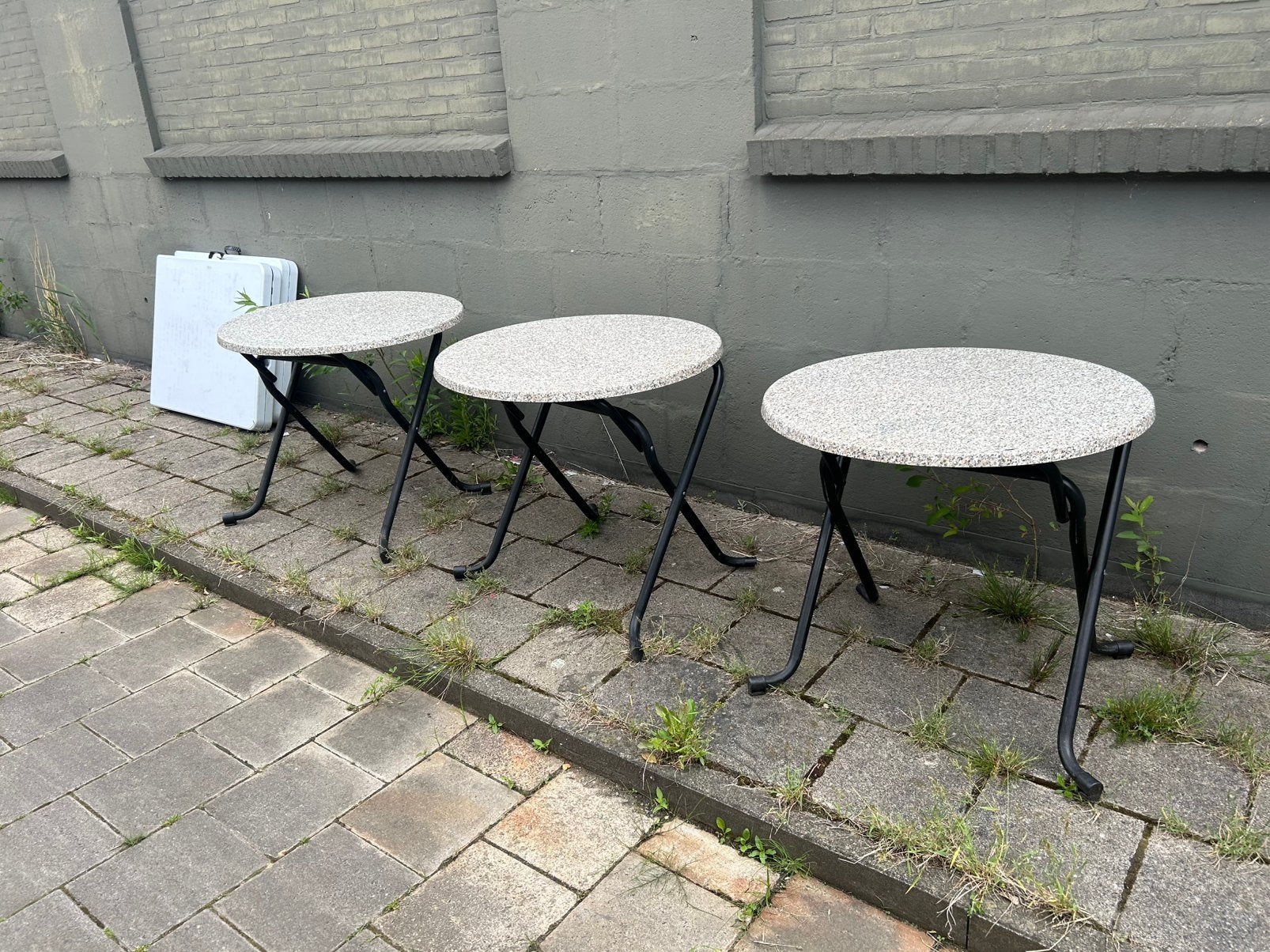 3 stuks mooie statafel / statafels, Ophalen of Verzenden, Zo goed als nieuw