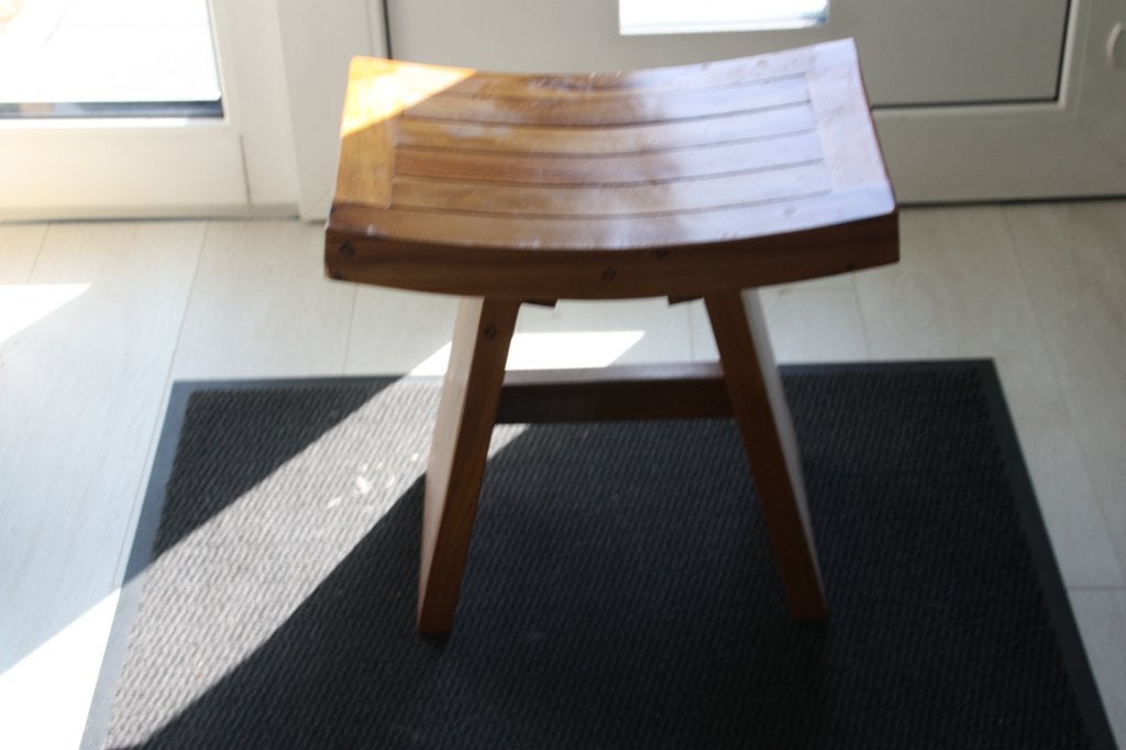 NIEUW krukje , teakhout, voor badkamer, sauna, bouwpakket, 45 tot 60 cm, Minder dan 55 cm, Nieuw, Ophalen of Verzenden