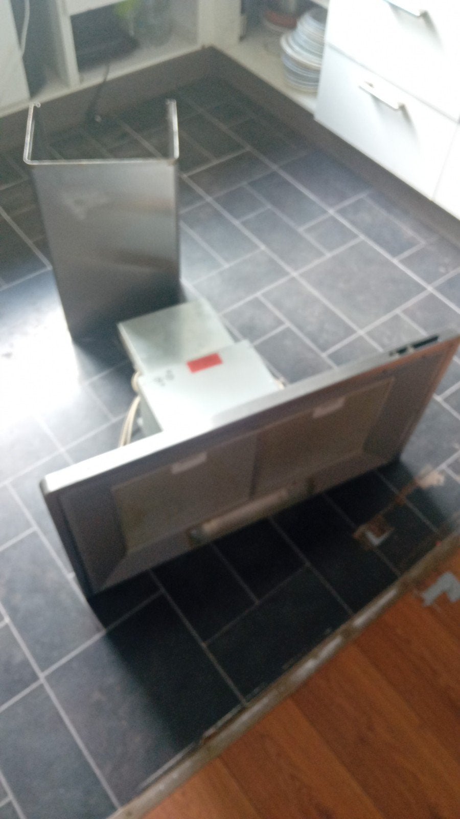Afzuigkap 90cm neff, Witgoed en Apparatuur, Afzuigkappen, Ophalen, Gebruikt, Vrijstaand, Vlakschermkap