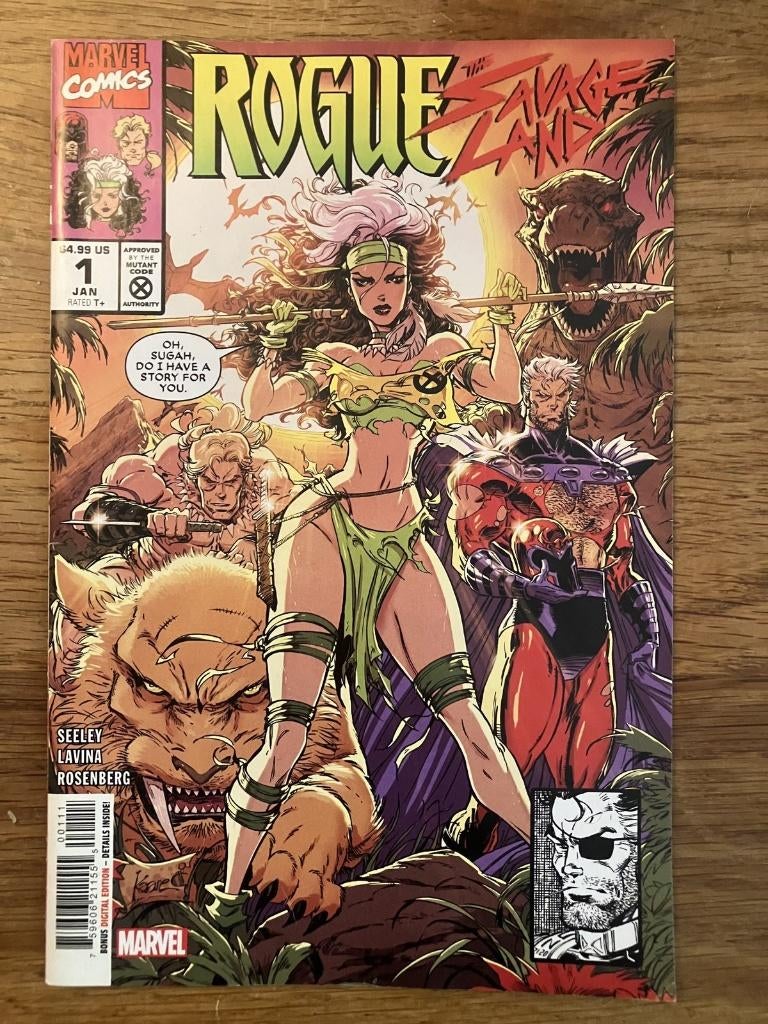 Rogue: The Savage Land #1, Eén comic, Verzenden, Zo goed als nieuw, Amerika