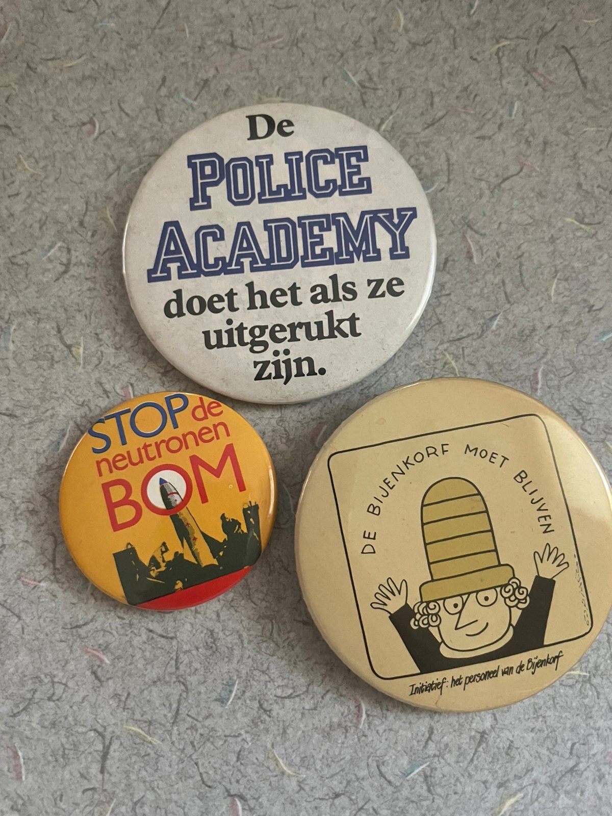 ~.~ 2 buttons ~.~, Ophalen of Verzenden, Gebruikt, Overige onderwerpen, Button