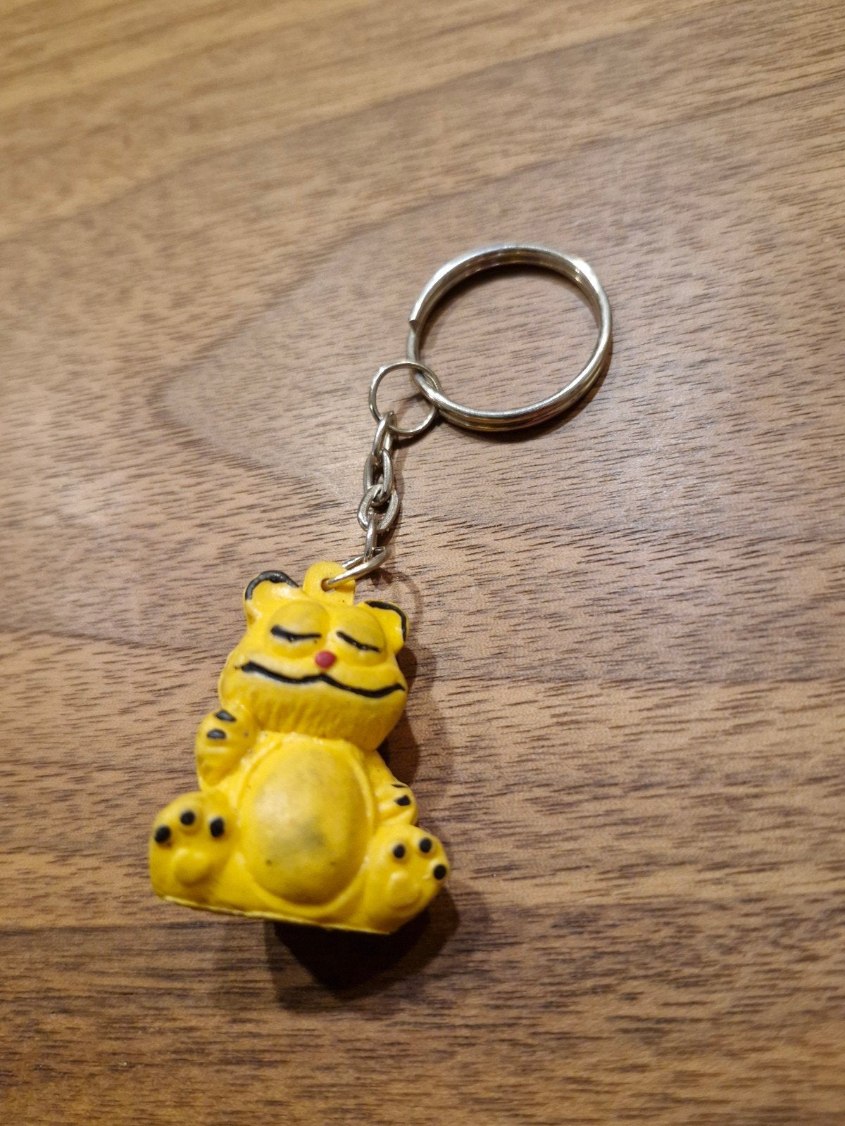 460 Vintage Garfield sleutelhanger, Ophalen of Verzenden, Gebruikt