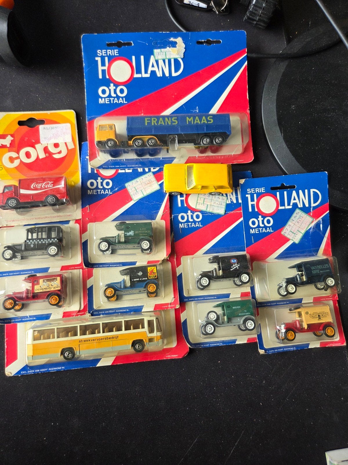 Verzameling van diverse modelauto's en bussen, Ophalen of Verzenden, Gebruikt