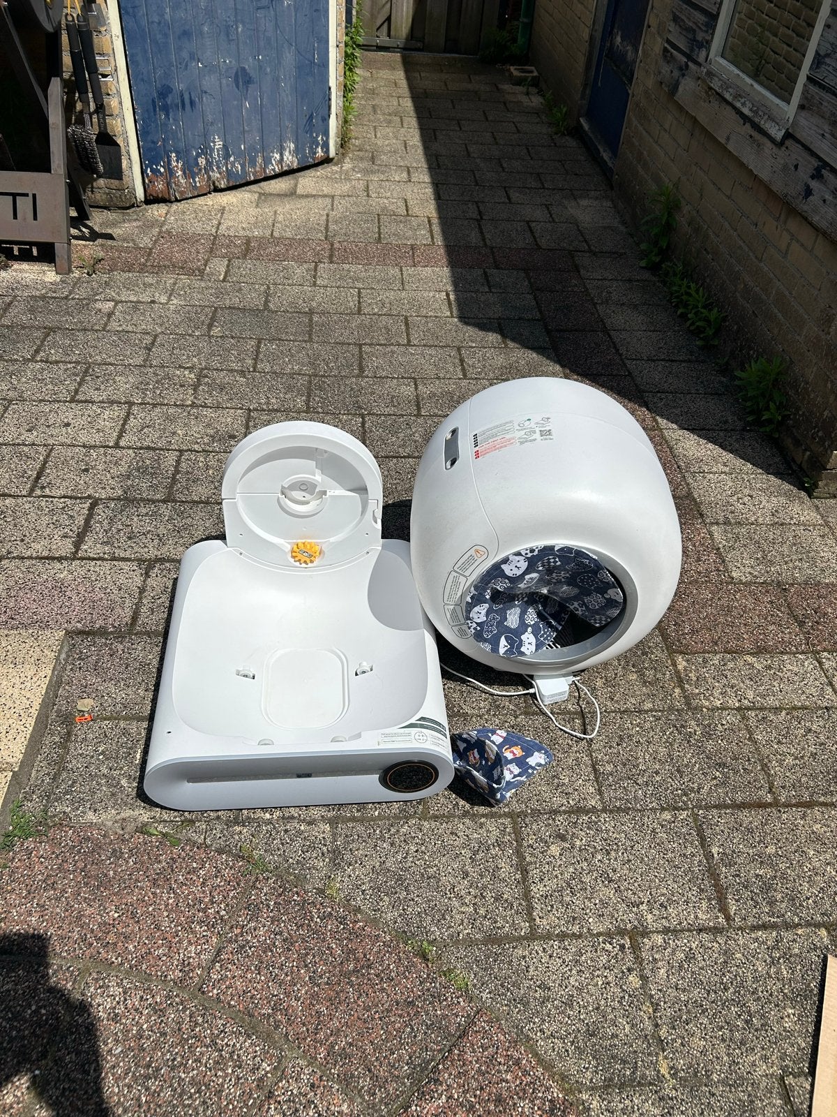 Electronische kattenbak, Dieren en Toebehoren, Kattenbakken, Ophalen of Verzenden, Gebruikt