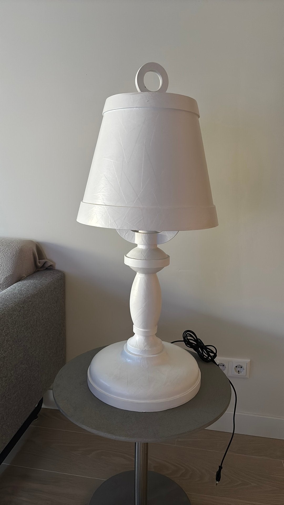 Moooi (Studio Job) Paperlamp tafellamp Wit, Ophalen, Overige materialen, Met schakelaar, Wit