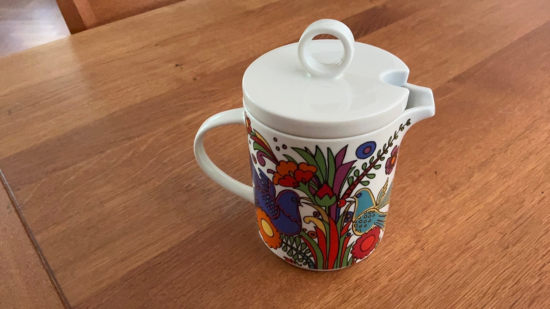Villeroy en Boch, Acapulco melkkannetje met deksel, Ophalen, Porselein, Overige stijlen, Overige typen