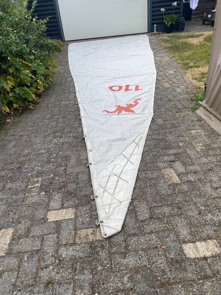 Grootzeil, Watersport en Boten, Zeilen en Zeiltoebehoren, Ophalen, 6 meter of meer, Gebruikt, Minder dan 15 m²