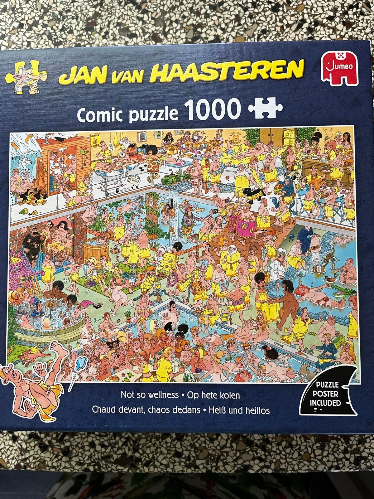 JvH puzzel 1000 stukjes - Op hete kolen (ruilen/te koop), Ophalen, 500 t/m 1500 stukjes, Zo goed als nieuw
