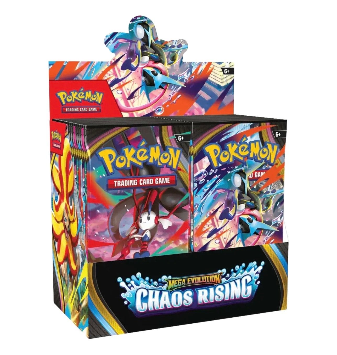Pokémon TCG: Mega Evolution Chaos Rising Boosterbox, Ophalen of Verzenden, Nieuw, Boosterbox