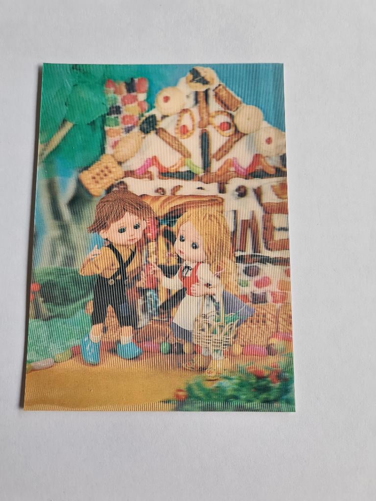 7542 hans en grietje 3d kaart .. Niet gelopen, Verzamelen, Ansichtkaarten | Themakaarten, Verzenden, 1980 tot heden, Sterren en Beroemdheden