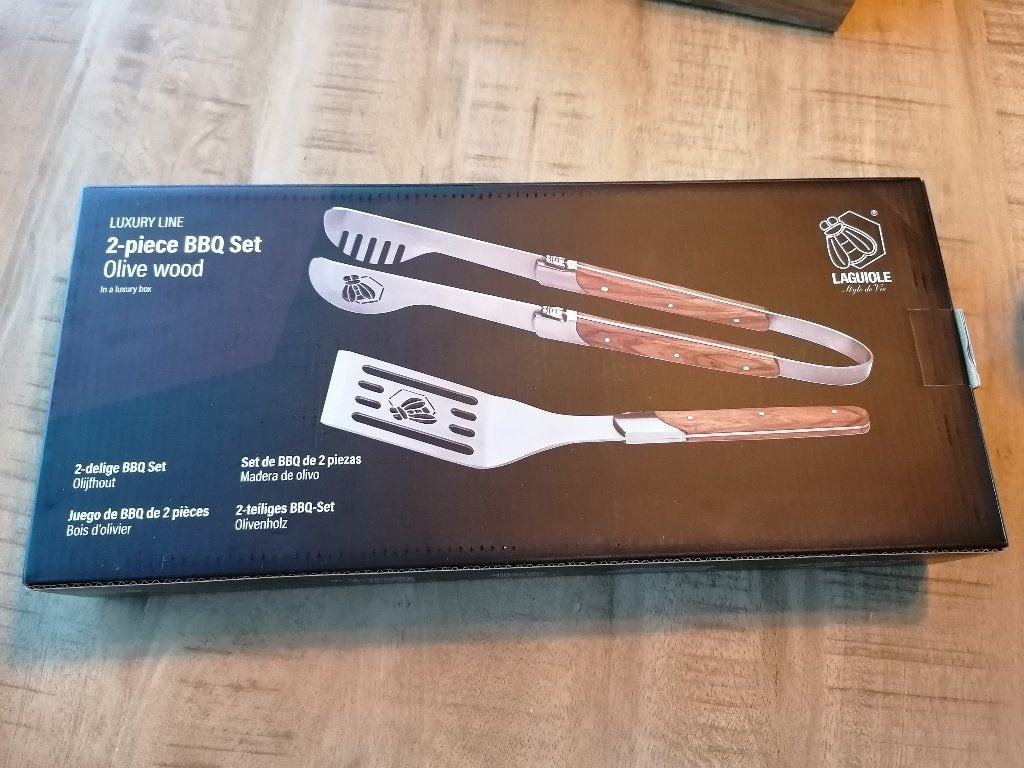 Luxe Laguiole BBQ set, Ophalen, Nieuw, Overige