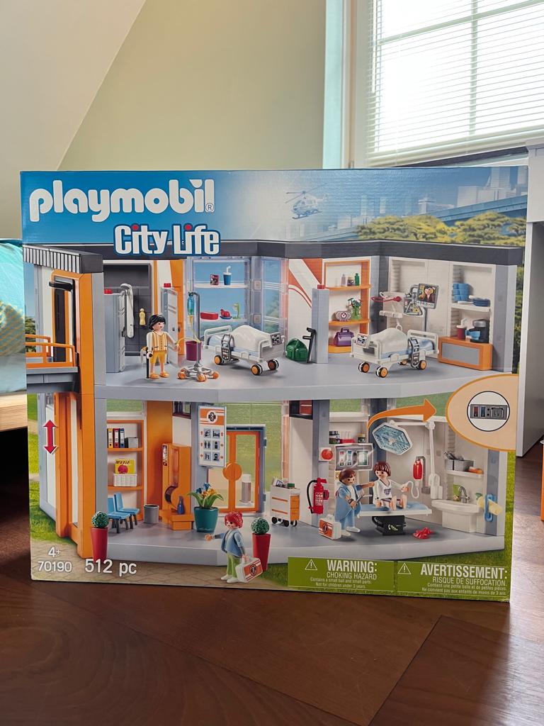Playmobil city life ziekenhuis, Kinderen en Baby's, Speelgoed | Playmobil, Ophalen of Verzenden, Gebruikt, Complete set