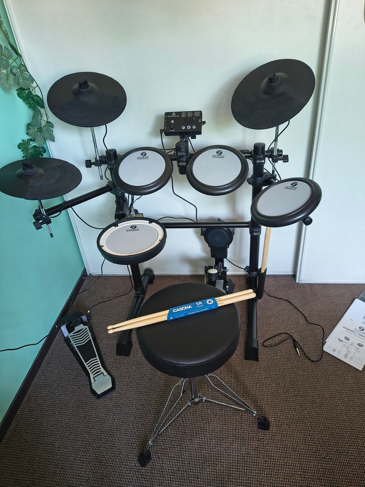 Fazley DDK-040 elektronisch drumstel, Muziek en Instrumenten, Drumstellen en Slagwerk, Ophalen