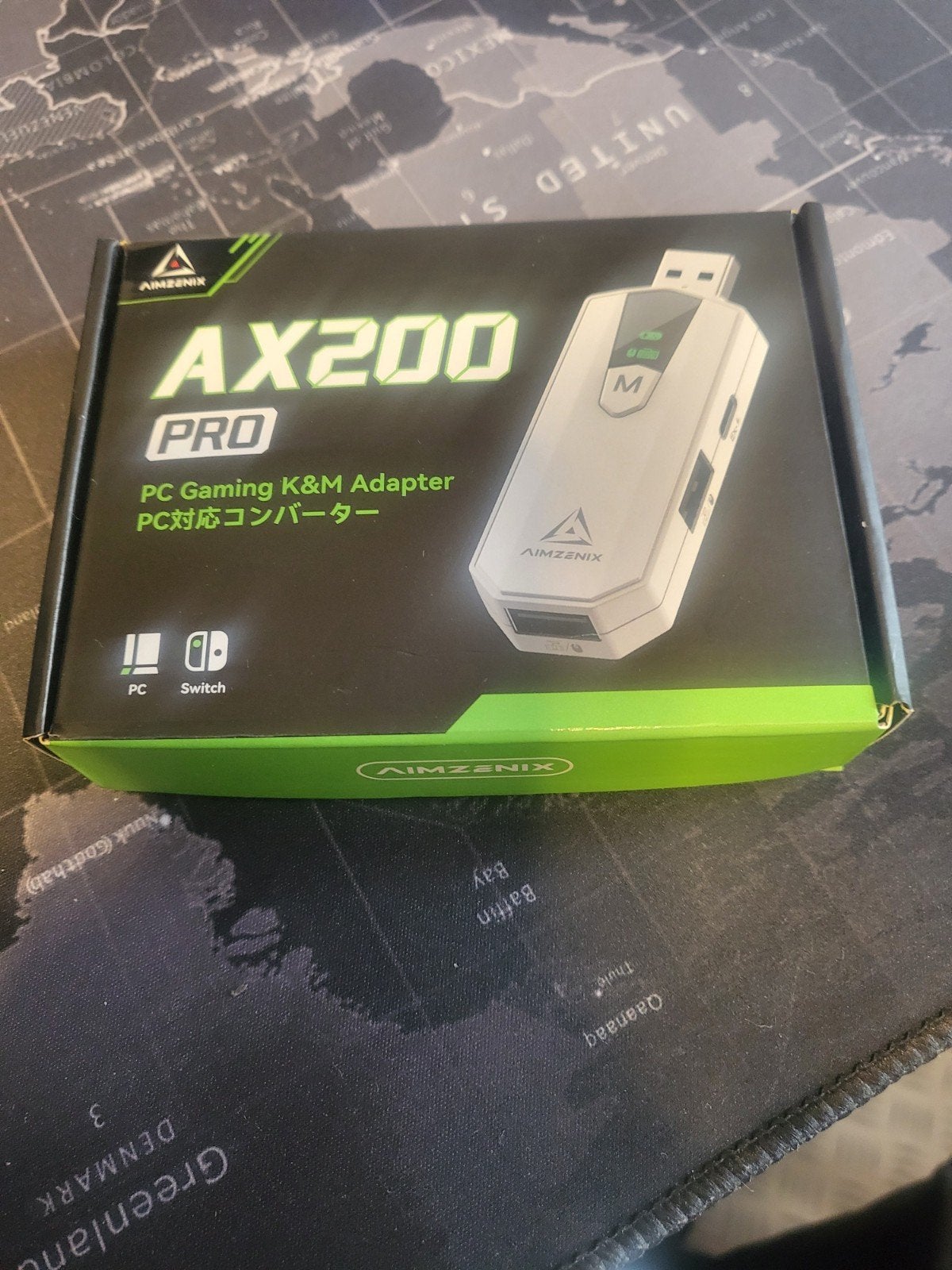 Aimzenix AX200 Pro Toetsenbord  Muis Adapter voor Console/P, Zo goed als nieuw, Adapter, PC, Overige merken