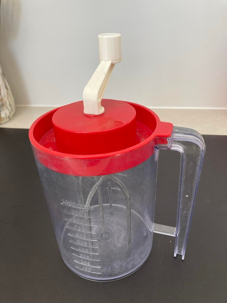 Vintage Plastimat slagroomklopper, Huis en Inrichting, Keuken | Keukenbenodigdheden, Gebruikt, Ophalen of Verzenden