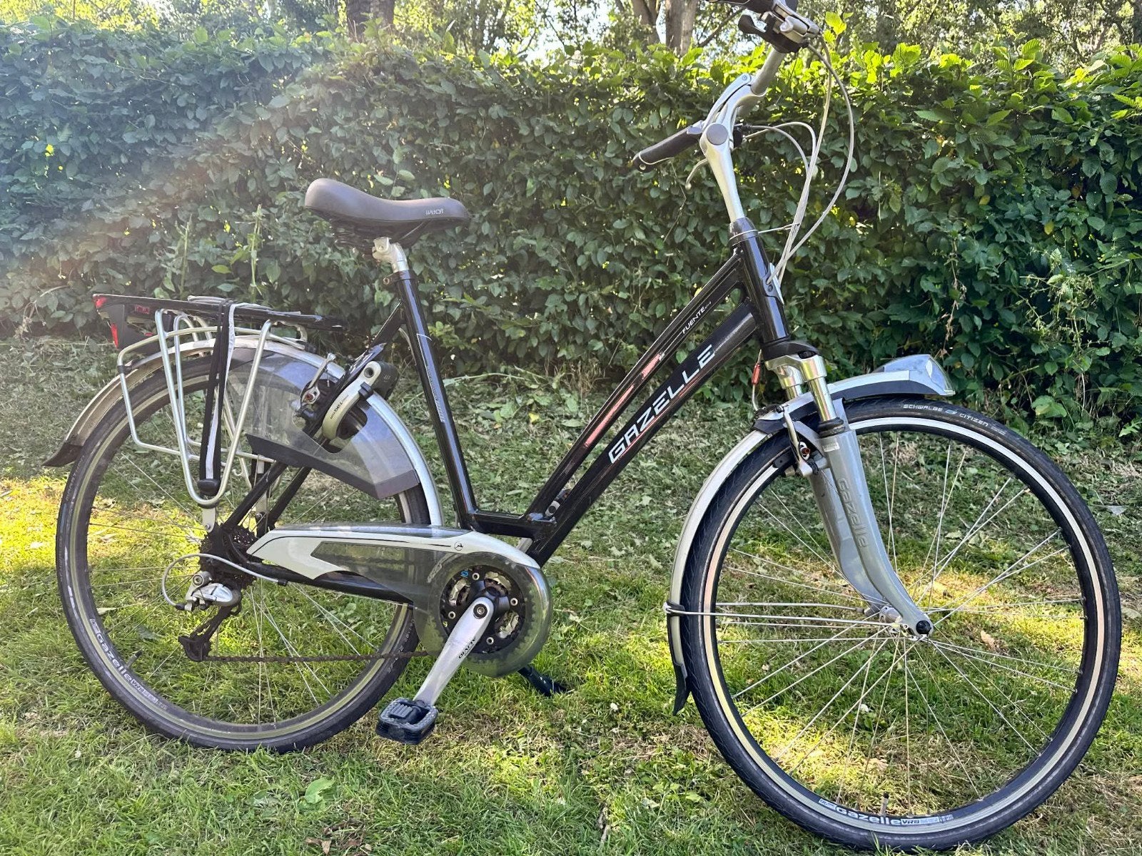 Gazelle  Fuente Damesfiets, Velgrem, Versnellingen, Ophalen of Verzenden, Gazelle