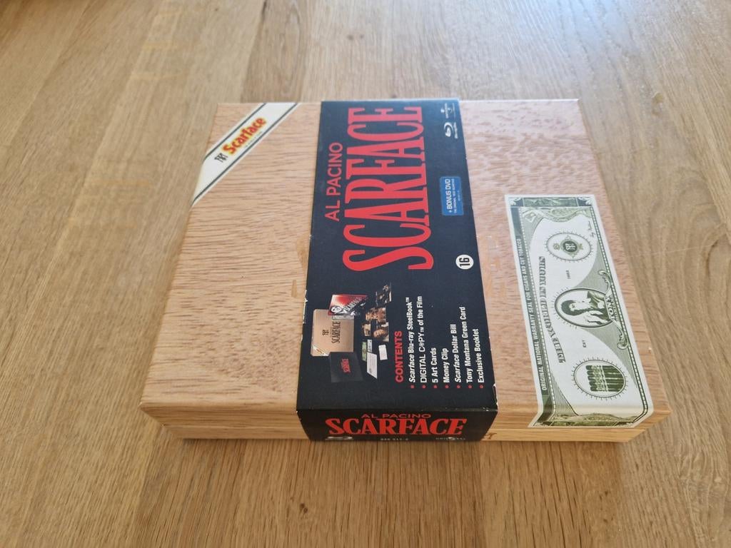 Scarface Collector's Edition Blu-ray Boxset - Nieuwstaat, Vanaf 16 jaar, Ophalen of Verzenden, Nieuw in verpakking, Maffia en Misdaad
