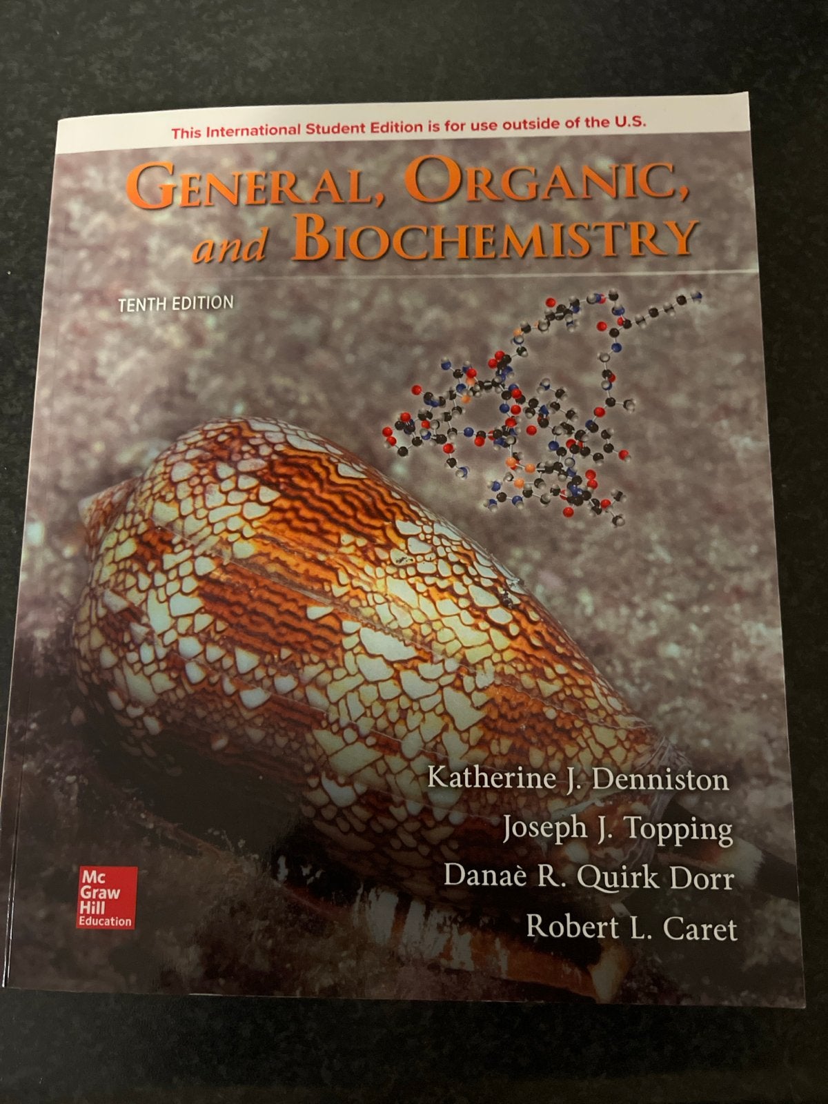 Denniston: General, Organic, and Biochemistry (10e), Ophalen of Verzenden, Beta, Zo goed als nieuw, HBO