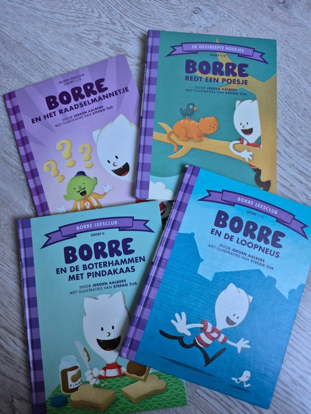 4 Borre boekjes in perfecte staat, Ophalen of Verzenden, Zo goed als nieuw