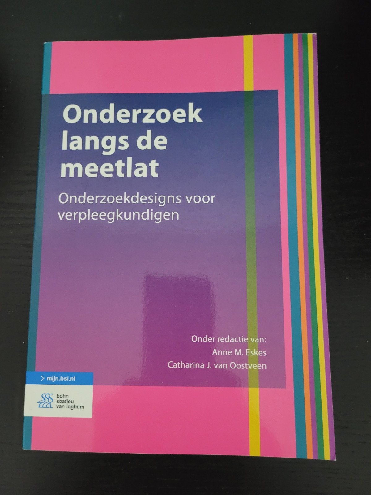 Onderzoek langs de meetlat,Verpleegkundige Onderzoekdesigns, Zo goed als nieuw, HBO, Ophalen of Verzenden, Gamma