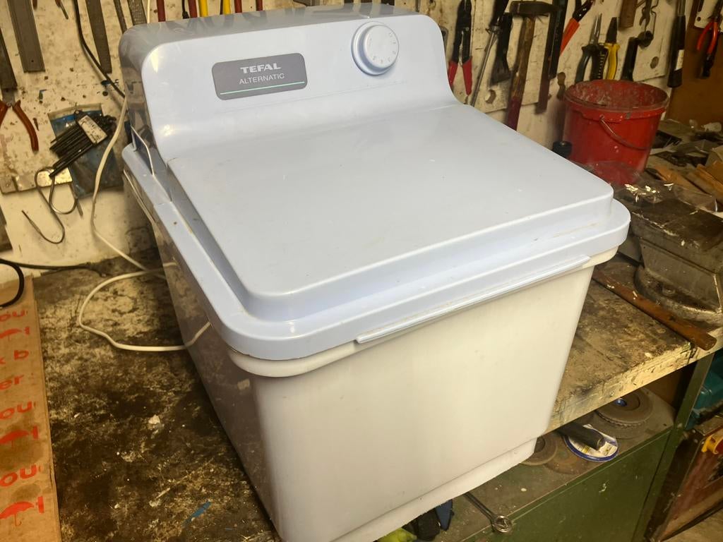 Camping wasmachine, Ophalen, Gebruikt