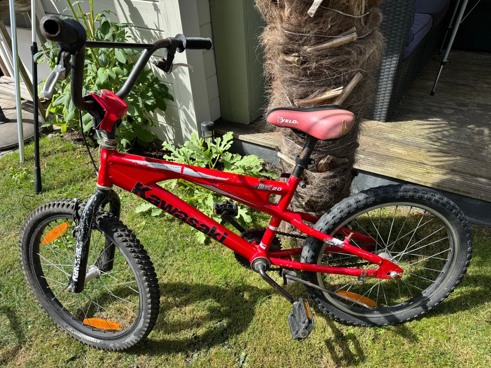 Crossfiets 20 inch - Pedaal defect, nieuwe voorband, Ophalen, Gebruikt, 20 tot 24 inch