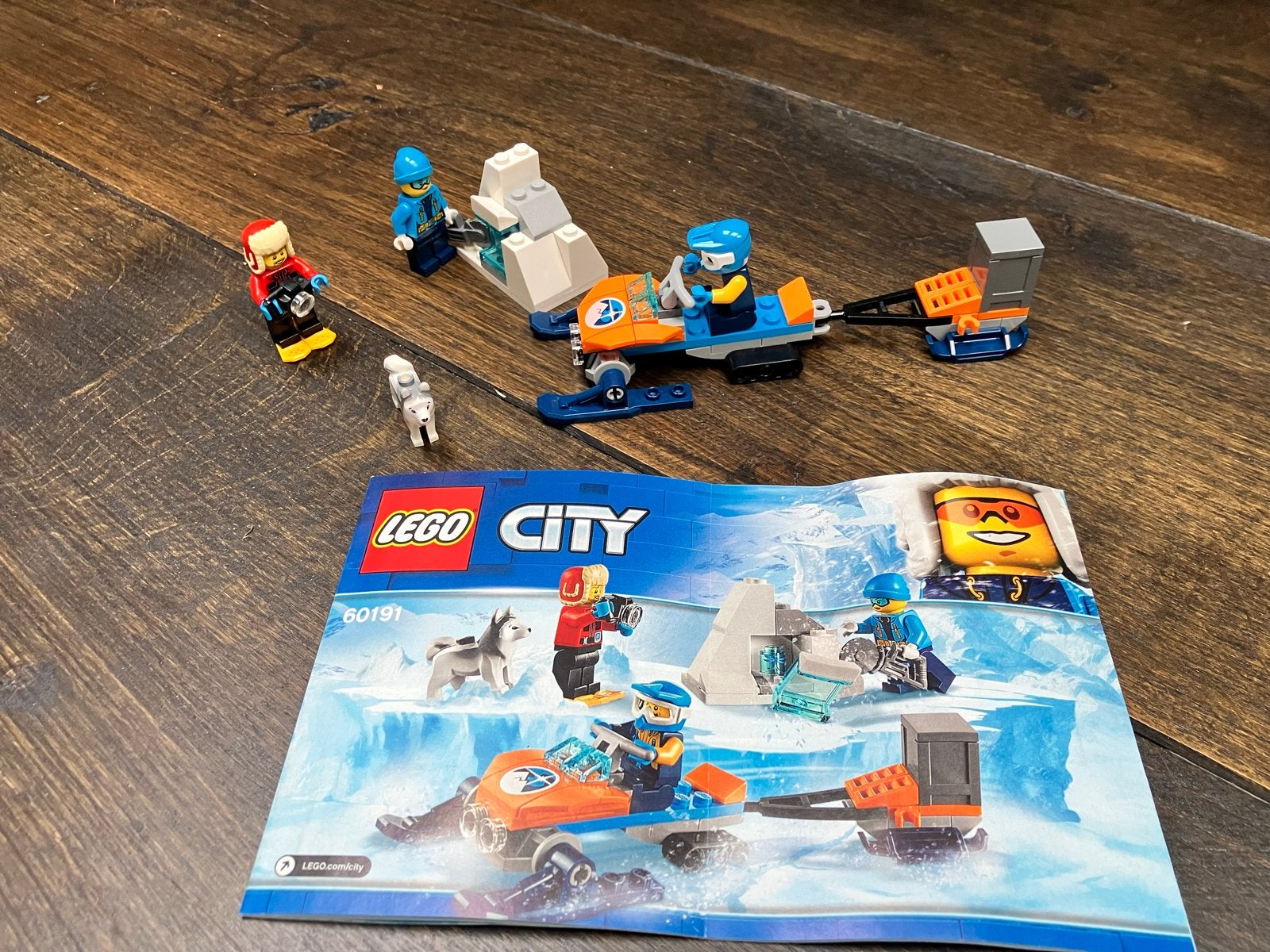LEGO City 60191 Poolonderzoekersteam, Ophalen of Verzenden, Zo goed als nieuw, Overige merken