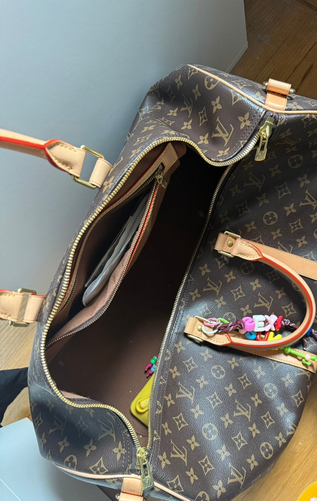 Keepall 55, Verzenden, Nieuw, Shopper