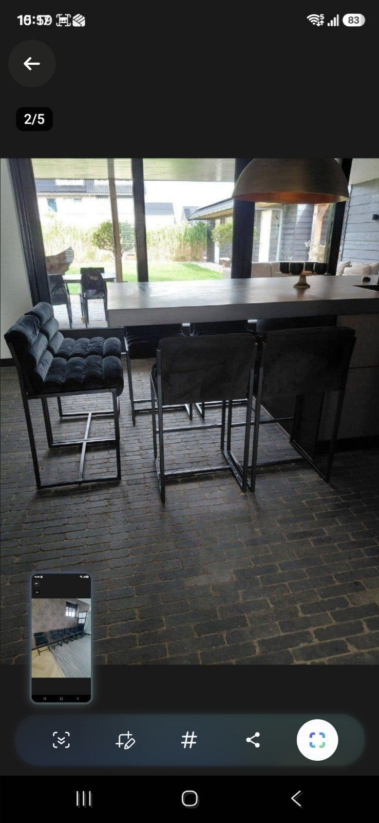 Barkrukken 6 stuks nu € 150!!  MOET WEG, Huis en Inrichting, Ophalen, Gebruikt, In hoogte verstelbaar, 60 tot 90 cm