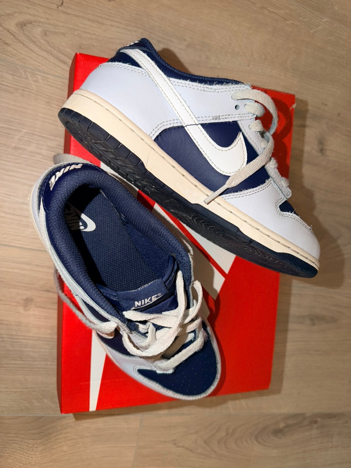 Nike dunks (blauw), Ophalen, Gebruikt, Jongen of Meisje, Schoenen