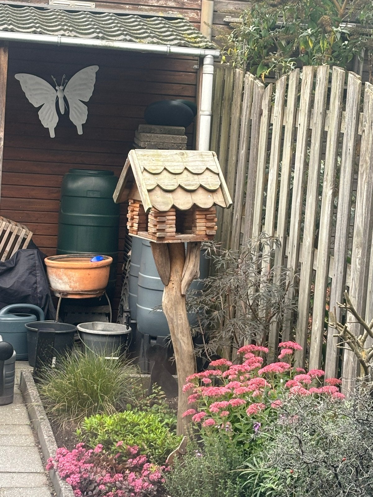 Houten Vogelhuisjes - Los of op Paal, Tuin en Terras, Ophalen of Verzenden, Nieuw