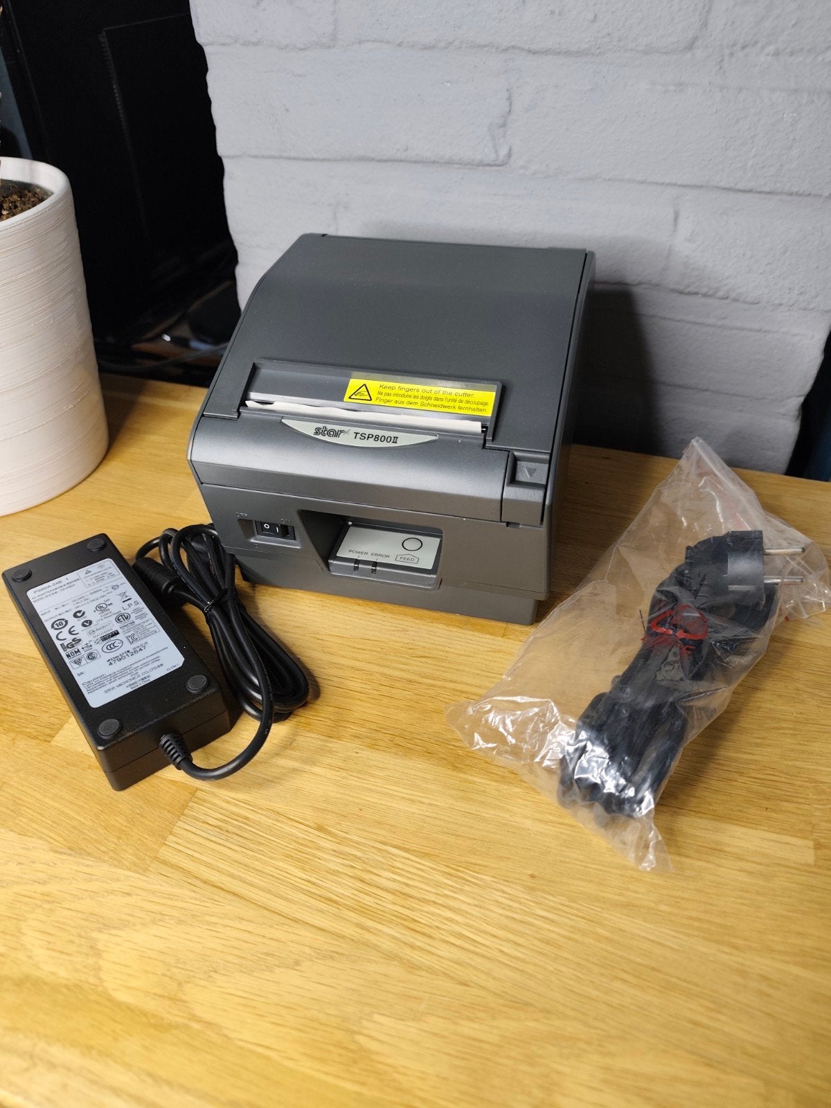 Star TSP800II thermische bonprinter - nieuwstaat, Computers en Software, Zwart-en-wit printen, Gebruikt, Printer, Ophalen of Verzenden