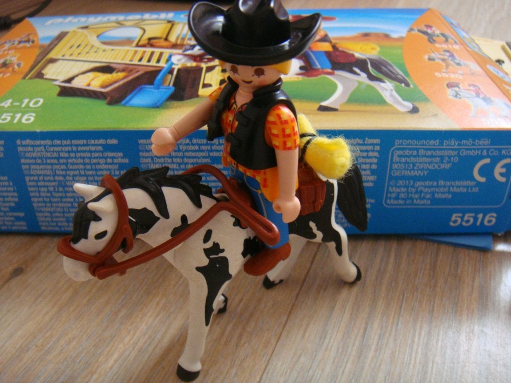 Playmobil 5516 Tinker paardenbox complete set ALS NIEUW!, Ophalen of Verzenden, Zo goed als nieuw, Complete set