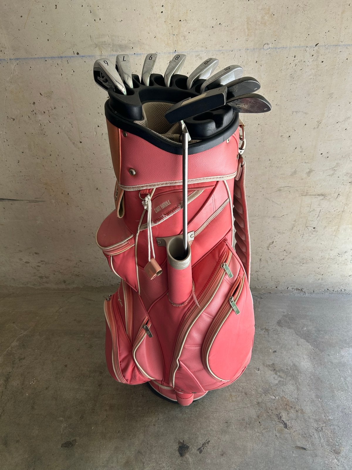 Bennington golftas zonder  clubs - Gebruikt, Sport en Fitness, Ophalen, Gebruikt, Set, Overige merken