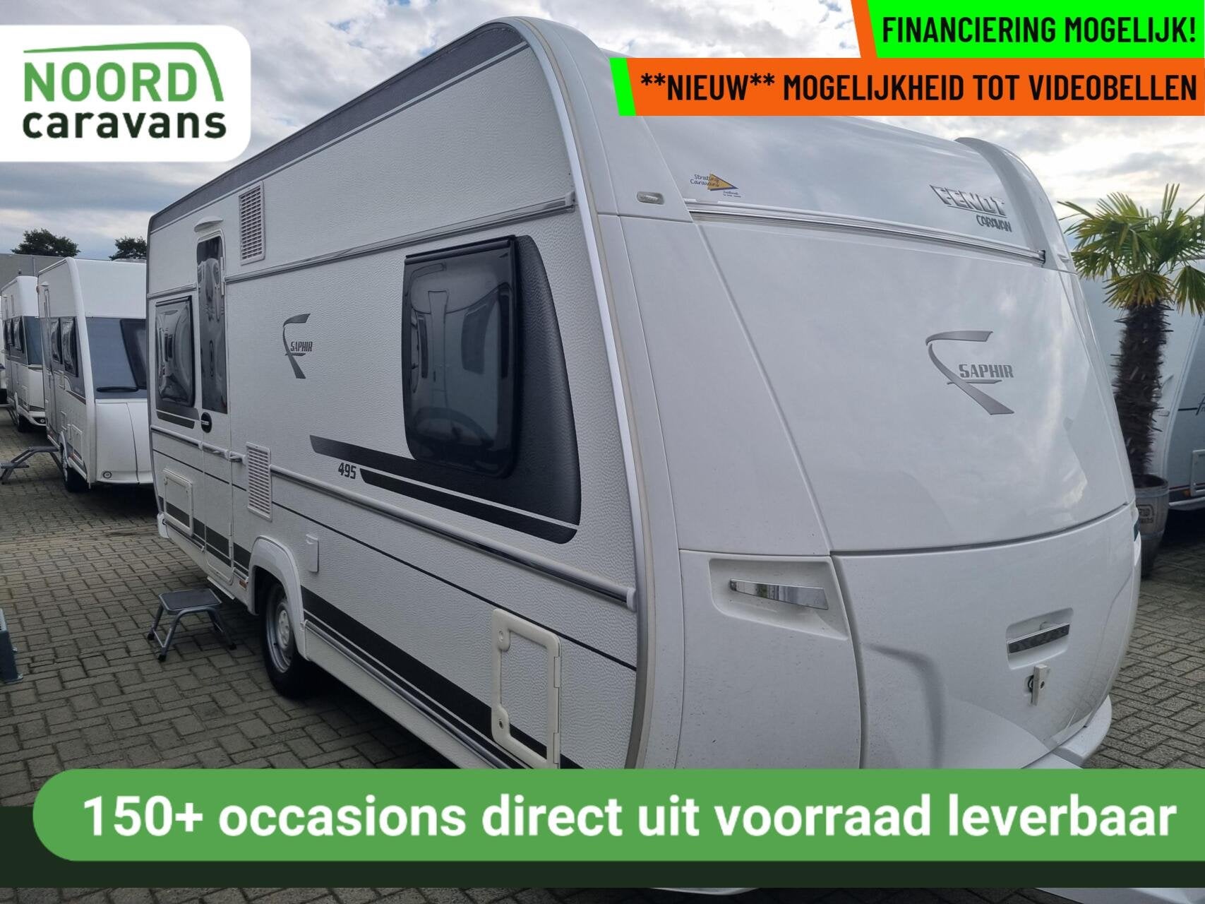 FENDT SAPHIR 495 SFB AIRCO + VOORTENT + LUIFEL + FRANSBED, Rondzit, 7 tot 8 meter, Fendt, 1250 - 1500 kg