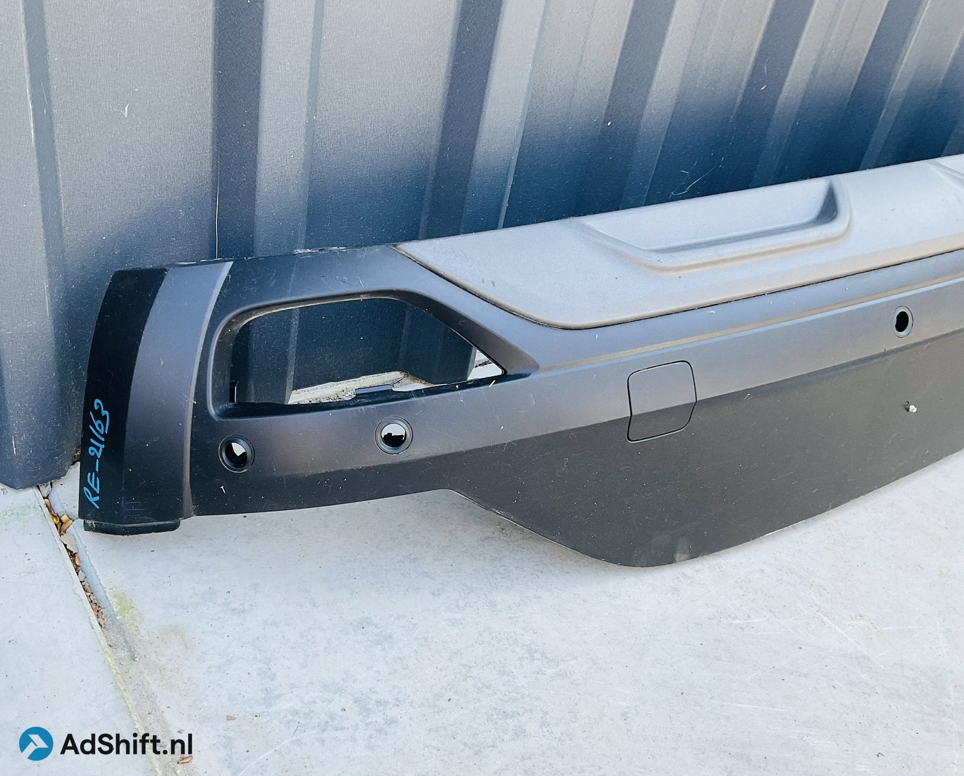 Achterbumper lip Renault Captur 850183490R Diffuser RE-21163