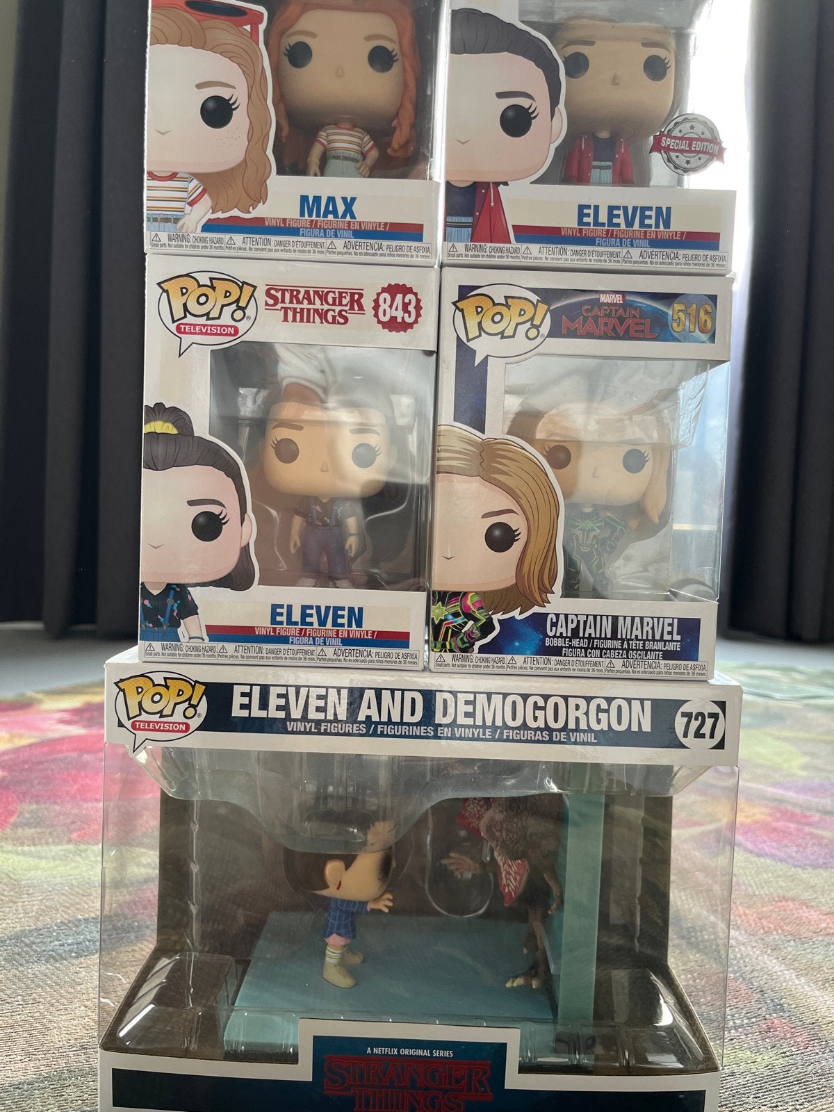 Funko Pop! Stranger Things & Captain Marvel Collectie, Verzamelen, Poppetjes en Figuurtjes, Ophalen of Verzenden, Nieuw