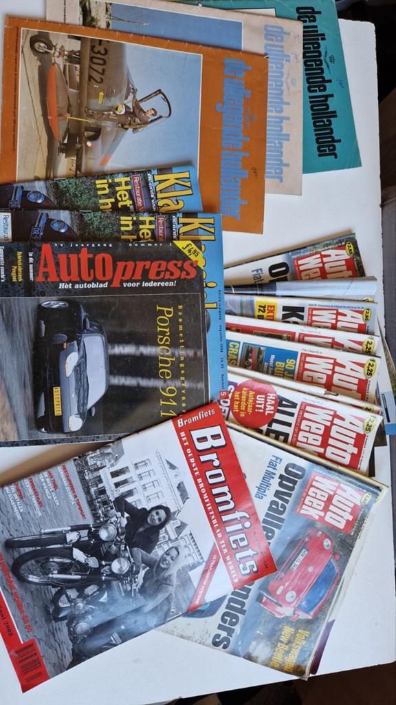Diverse Auto- en Bromfietsbladen, incl. Autopress, Ophalen of Verzenden, Gelezen, Overige typen