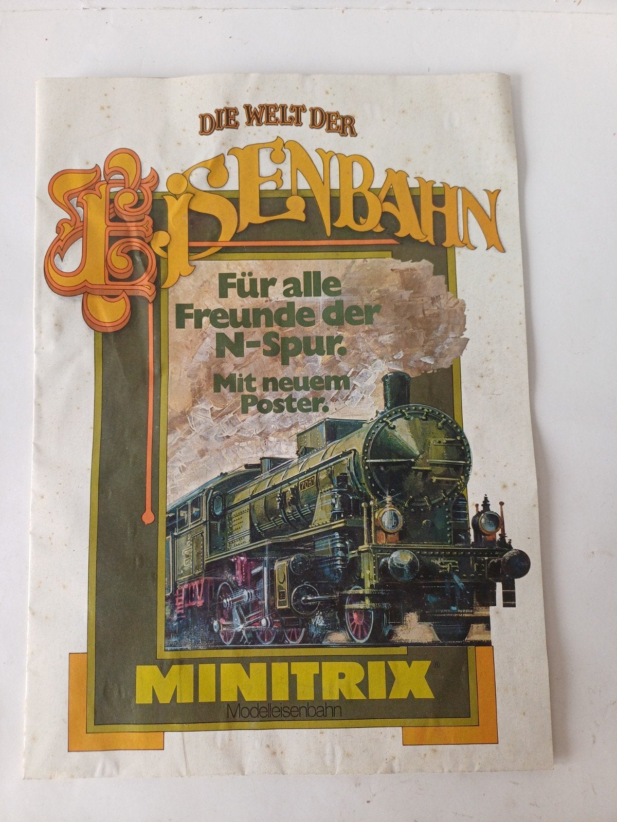 minitrix katalogus pooster, Ophalen of Verzenden, Gelijkstroom, Wagon, Trix