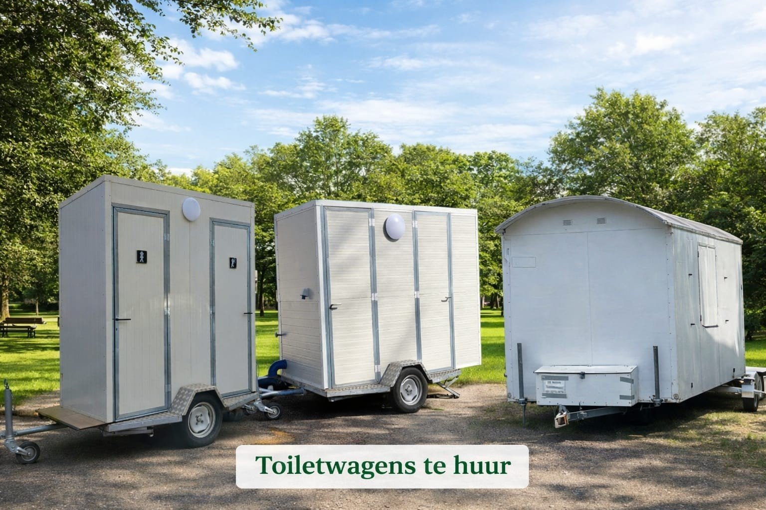 Toiletwagen Terrasverwarming Bier/Sta tafels Mobiel badkamer, Ophalen of Verzenden, Zo goed als nieuw, Overige