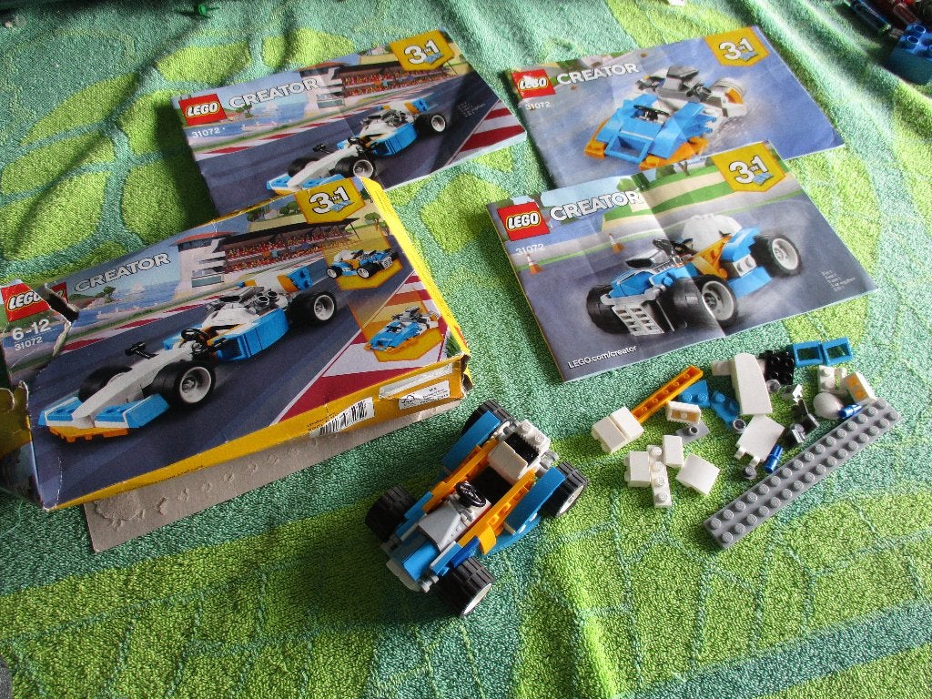 LEGO Creator 31072 - Raceauto, Ophalen of Verzenden, Gebruikt, Complete set, Lego