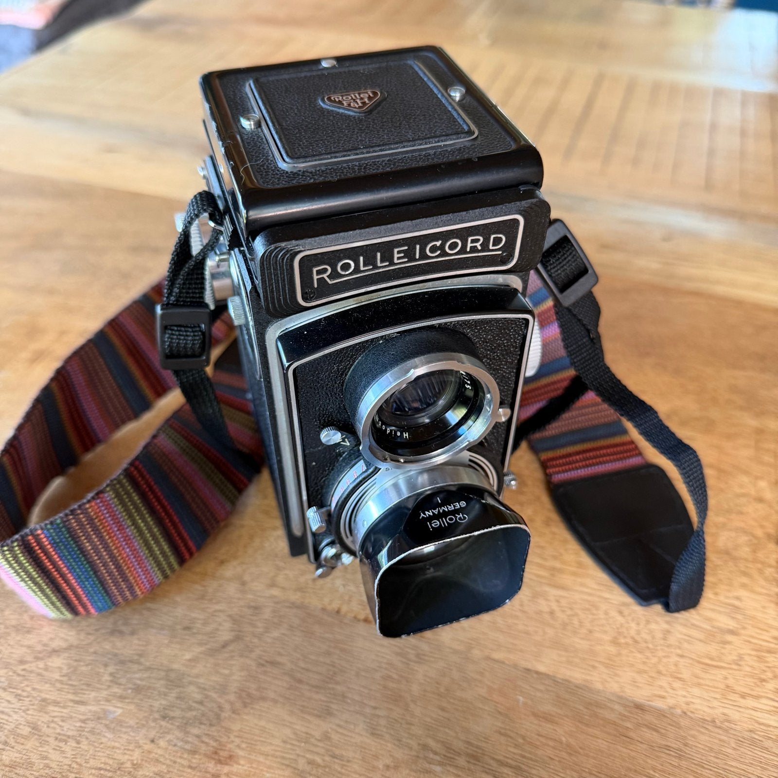Rolleicord VB type 1 met recente CLA en accessoires, Audio, Tv en Foto, Ophalen of Verzenden, Gebruikt, Overige Merken